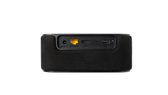 Achterkant TV+ Soundbox